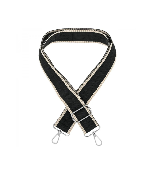 Módní pletený široký popruh kabelky nastavitelný