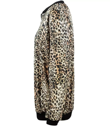 Teplá bunda bomber mikina semišová POP ART