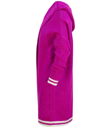 Teplý měkký svetr s kapucí