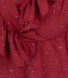 Elegantní mini šaty s volánky a krystaly STARLIGHT