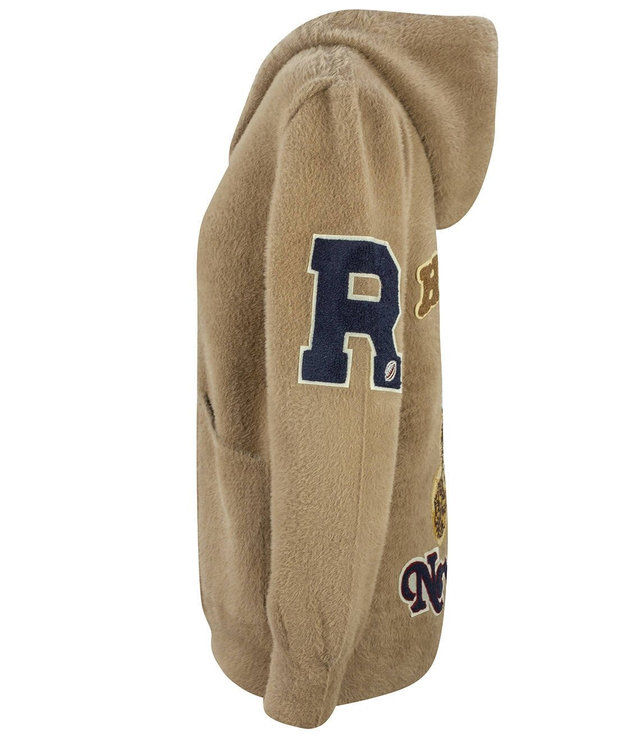 Bunda bomber mikina vlna alpaka medvídek