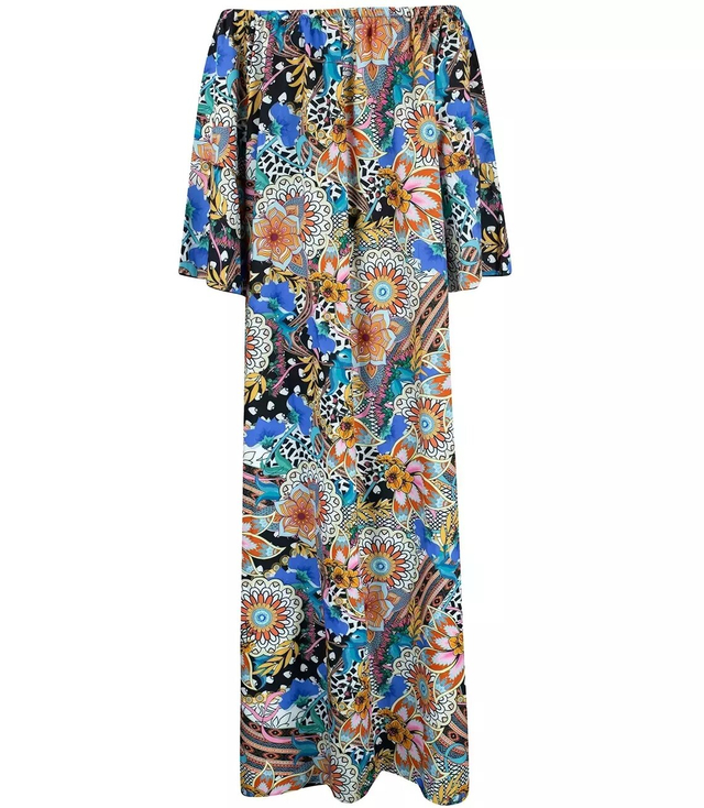 Maxi dlouhé španělské šaty BOHO HIPPIE