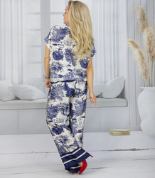 Elegantní dámská souprava s potiskem toile de Jouy " COLETTE