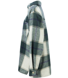 Košile Módní kostkovaná bunda