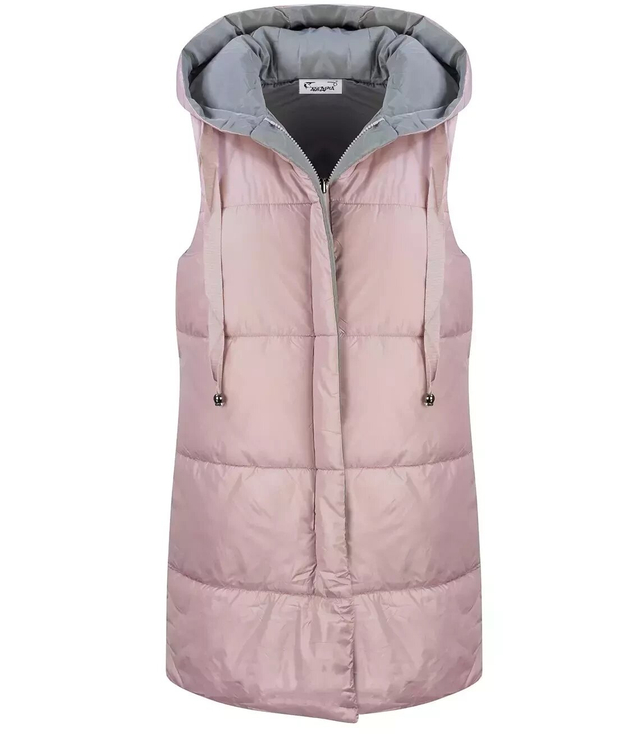 Dámská dlouhá oboustranná vesta