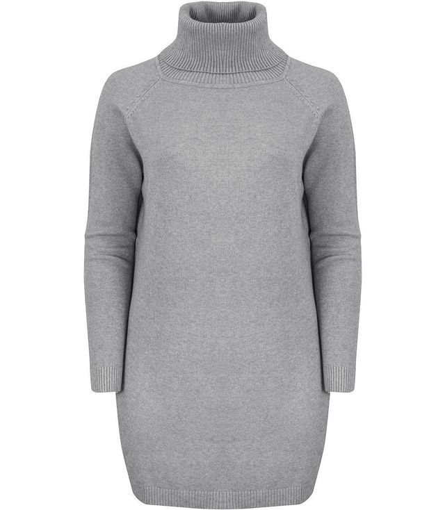 Volné pletené šaty Golf Vlna + VELIKOST