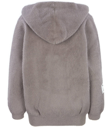 BOMBERKA krátká bunda Uzlová kapuce ALPAKA