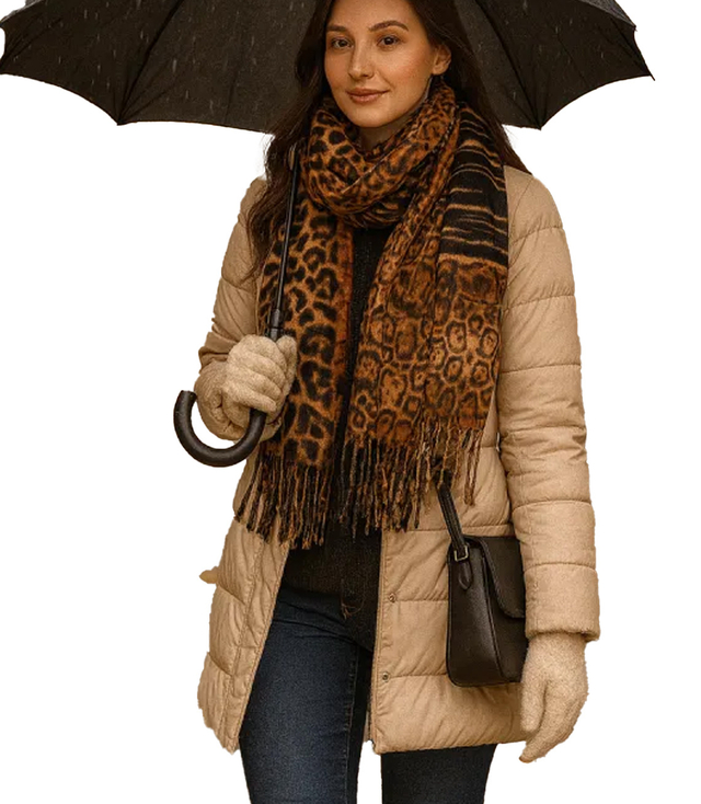 Elegantní šátek se střapci