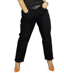 Dámské džíny Jeans black mom fit VERA