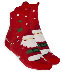 Vánoční ponožky 4-pack MIKOLAJ