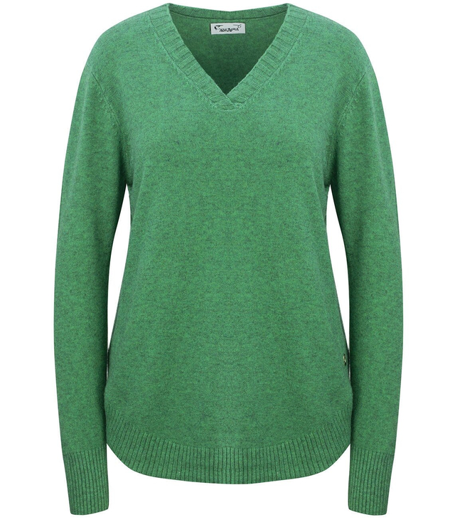 Klasický hladký teplý svetr SEREK