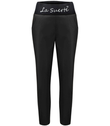 Zeštíhlující legíny z ekologické kůže