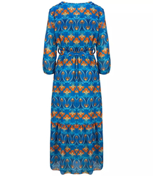 Vzdušné šaty s celoplošným pruhem