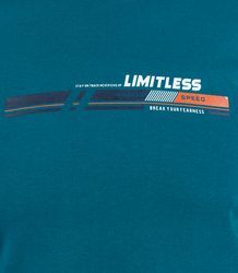 Pánské tričko s krátkým rukávem a sportovním potiskem