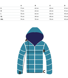 Zimní bunda s ozdobnou kožešinou na límci FIBI