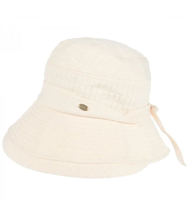 Dámský letní klobouk cloche s kšiltem 