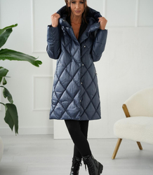 Teplý dámský zimní kabát Quilted Insulated MELANIA