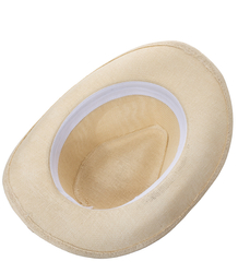 Pánský kovbojský klobouk s černým páskem