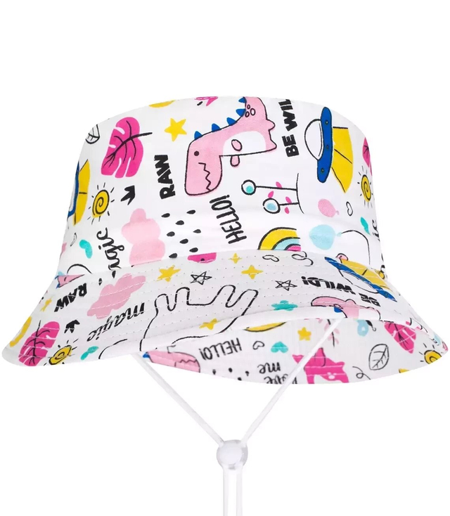 Dětský klobouk BUCKET HAT s potiskem