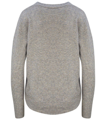 Klasický hladký teplý svetr SEREK