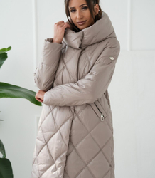 Teplý dámský zimní kabát Quilted Insulated MELANIA