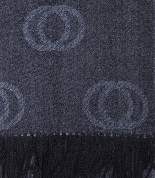 Šál Oboustranný tkaný teplý dlouhý šátek