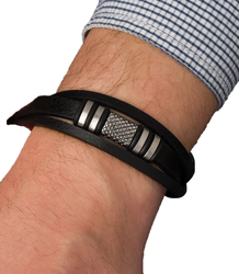 Pánské náramky ideální pro dárek pletené