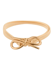 Dámský ozdobný pásek k šatům s mašlí