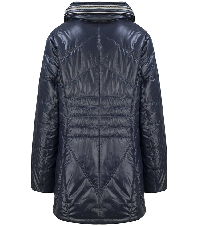 Prošívaný kabát COAT Dlouhá přechodová bunda