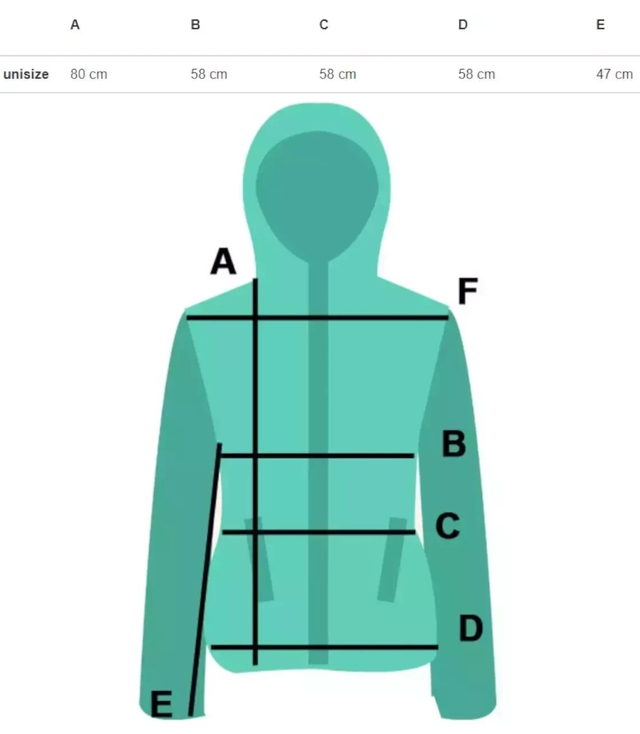 Teplá nadměrná mikina BASIC s kapucí