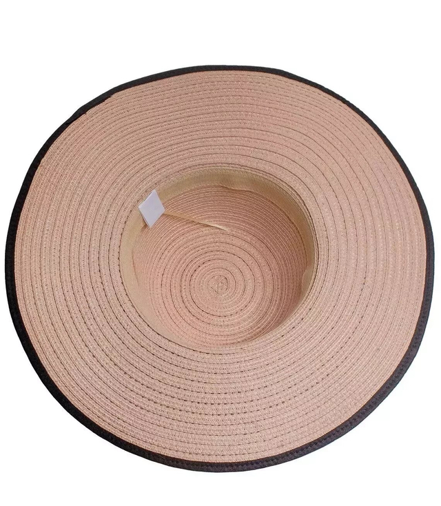 Elegantní dámský slaměný klobouk se stuhou