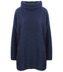 Volný svetr s rolákem nadýchaný teplý GOLF