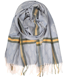 Elegantní šátek s orientálními vzory