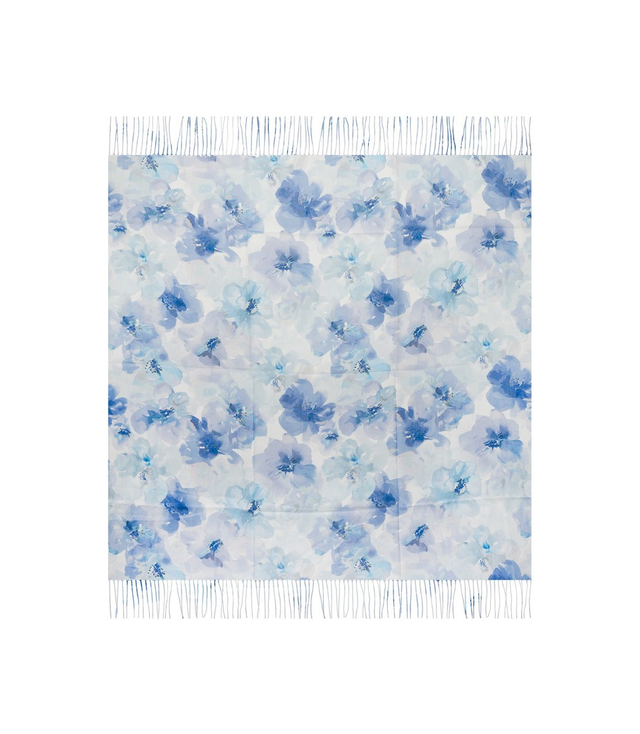 Dámský šátek s květinovým vzorem 100x100