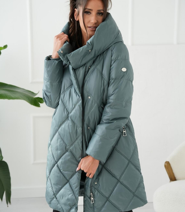Teplý dámský zimní kabát Quilted Insulated MELANIA