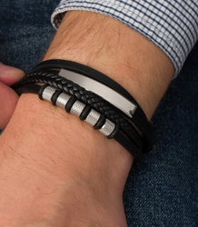 Pánské náramky ideální pro dárek pletené