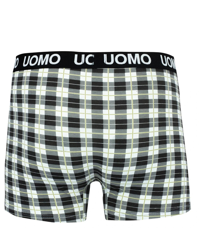 Pánské kostkované boxerky Plus Size