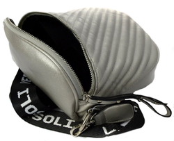 Velká crossbody kabelka ledvinka