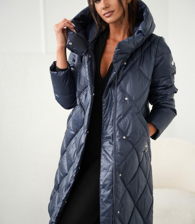 Teplý dámský zimní kabát Quilted Insulated MELANIA