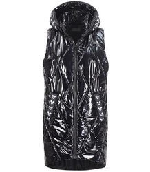 Dlouhá prošívaná kapuce bez rukávů MICKEY MOUSE