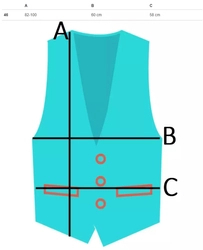Dlouhá prošívaná kapuce bez rukávů MICKEY MOUSE