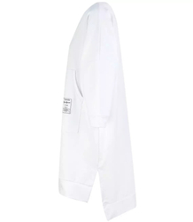 Teplákové šaty tunika halenka tenká bavlna