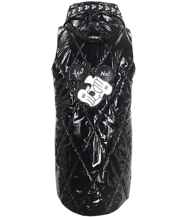 Dlouhá prošívaná kapuce bez rukávů MICKEY MOUSE