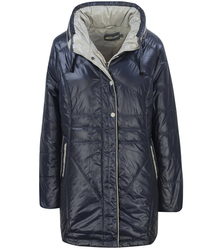 Prošívaný kabát COAT Dlouhá přechodová bunda