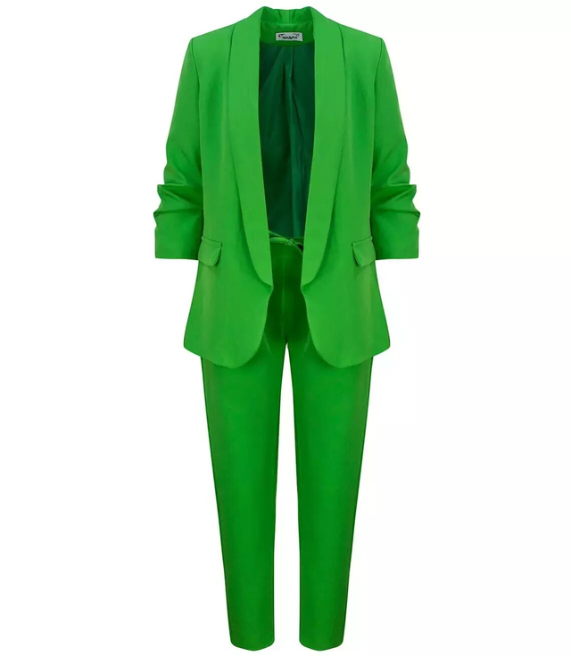 Oblek komplet sako+kalhoty elegantní