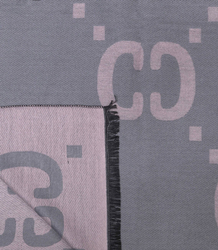 Tkaný šátek vzor CC reverzibilní