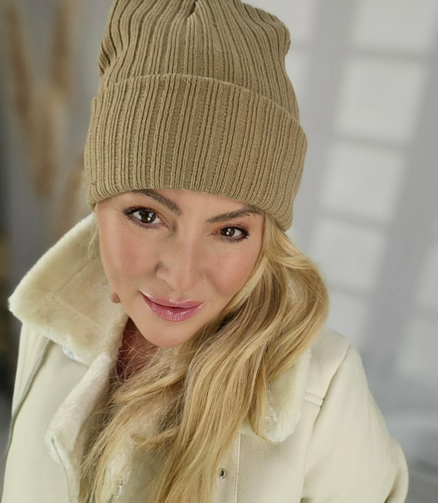 Unisex čepice Universal Beanie, žebrovaný úplet