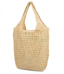 PARIS MILANO letní pletená taška přes rameno