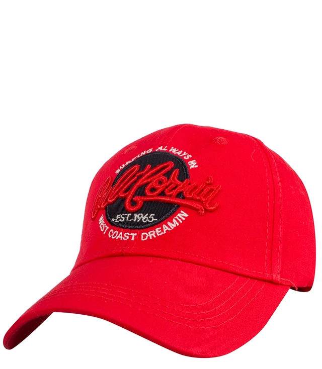 Baseballová čepice zdobená nápisem CALIFORNIA