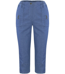 FISHER Tenké kalhoty JEANS nad kolena